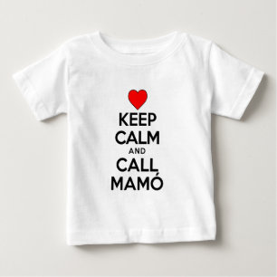 Behalt Calm Call Mamo Baby T-shirt