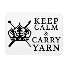 Behalt Calm Carry Yarn Magnet