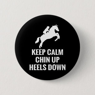 Behalt Calm Chin Auf Heelsen Raci Button