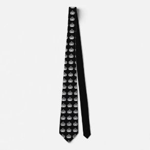 BEHALT CALM CROWN auf Black Customize This! Krawatte
