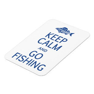 Behalt-Calm & Go-Fishing-Magnet Magnet