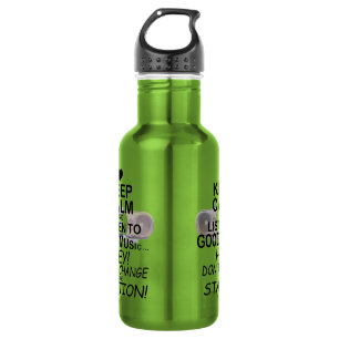 Behalt Calm Good Music Edelstahlflasche