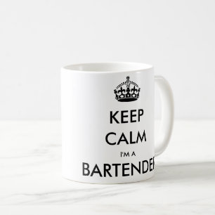 BEHALT CALM I BIN BARKEEPER KAFFEETASSE