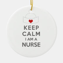 Behalt Calm Ich bin Krankenschwester