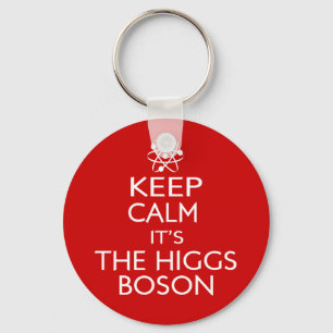 Behalt Calm it the Higgs Boson Schlüsselanhänger