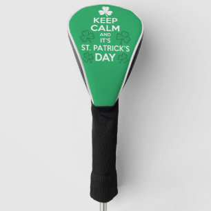 Behalt Calm It's St Patricks Day Irish Golf Headcover
