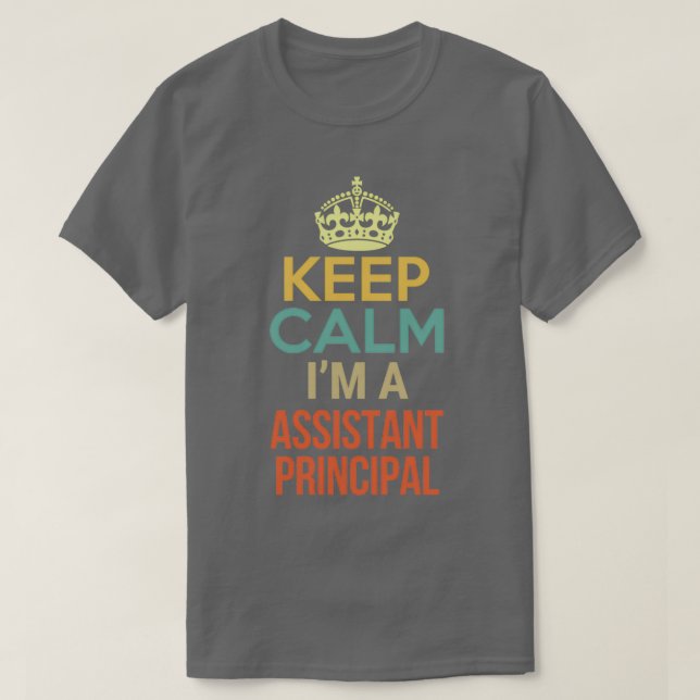 Behalt Calm Ix27m A Assistenzdirektor T-Shirt (Design vorne)