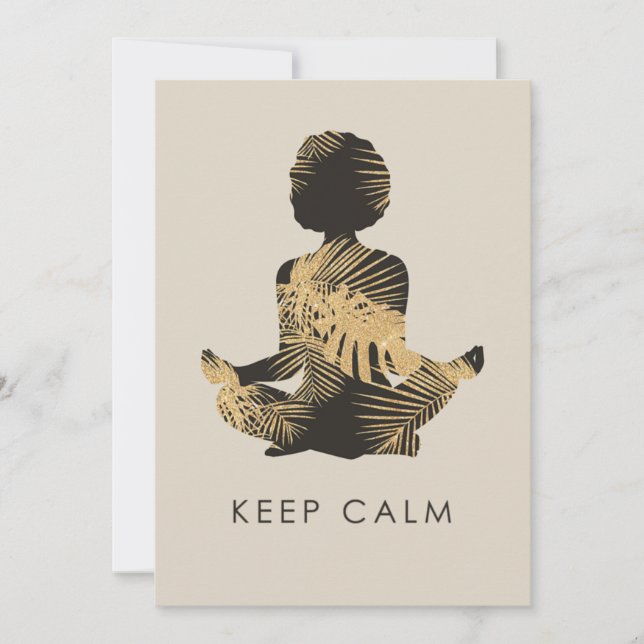 Behalt Calm Karte (Vorderseite)