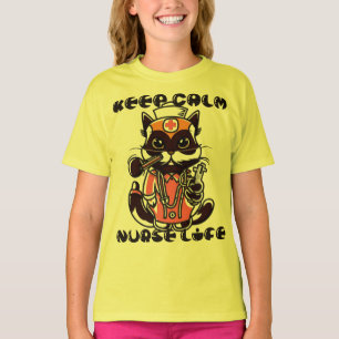 Behalt Calm - Krankenpflege T-Shirt