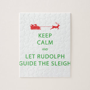 Behalt Calm Lass Rudolph Guide Sleigh