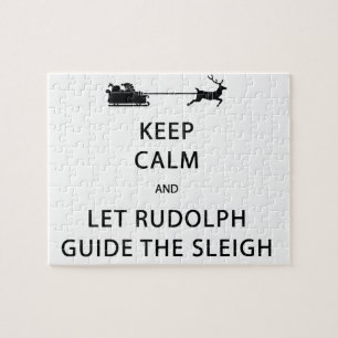 Behalt Calm Lass Rudolph Guide Sleigh