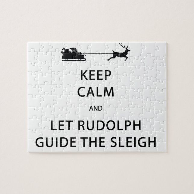 Behalt Calm Lass Rudolph Guide Sleigh (Horizontal)
