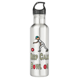 Behalt Calm Lawn Bowls Edelstahlflasche