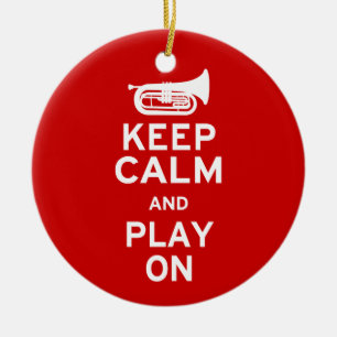 Behalt Calm - Marching Baritone Keramikornament