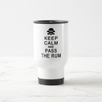 Behalt Calm & Pass Die Rum Tasse - wählen Sie Stil