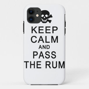 Behalt Calm & Pass The Rum iPhone Case-Mate title_seo2