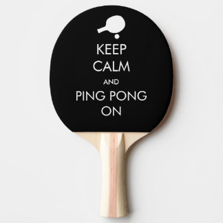 Behalt Calm Ping Pong on Tischtennis Schläger