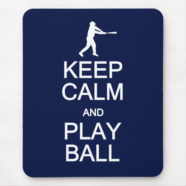 Behalt-Calm & Play-Ball-Mousepad Mousepad (Vorne)