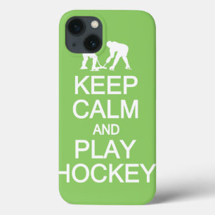 Behalt Calm & Play Hockey-Gehäuse mit eigener Farb Case-Mate iPhone Hülle