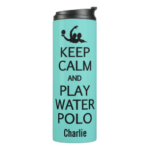 Behalt Calm & Play Water Polo individuelle Name & Thermosbecher