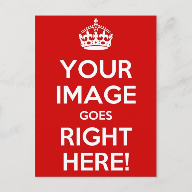 Behalt Calm Postkarte (Vorderseite)