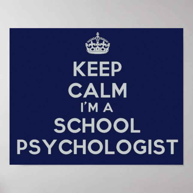 Behalt Calm School Psychologist's Office Poster (Vorne)