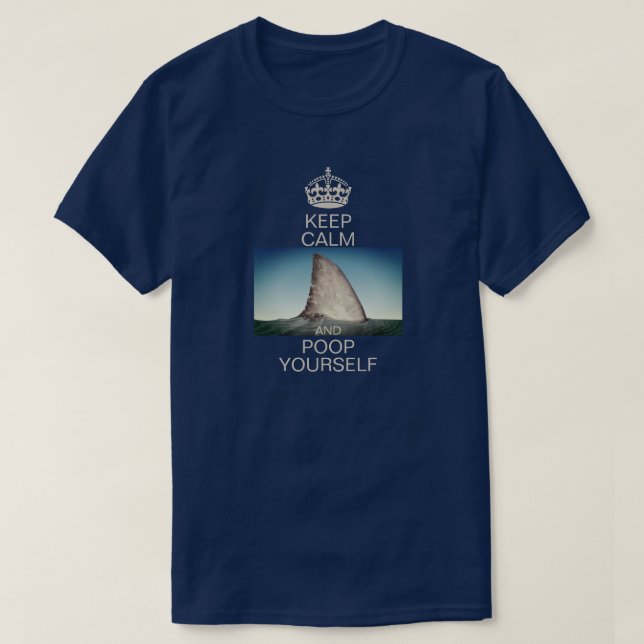 Behalt Calm Shark T-Shirt (Design vorne)