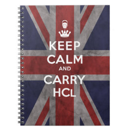 Behalt Calm und Carry HCl (Unijack-Version) Notizblock