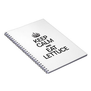 BEHALT CALM UND ESSE LETTUCE NOTIZBLOCK