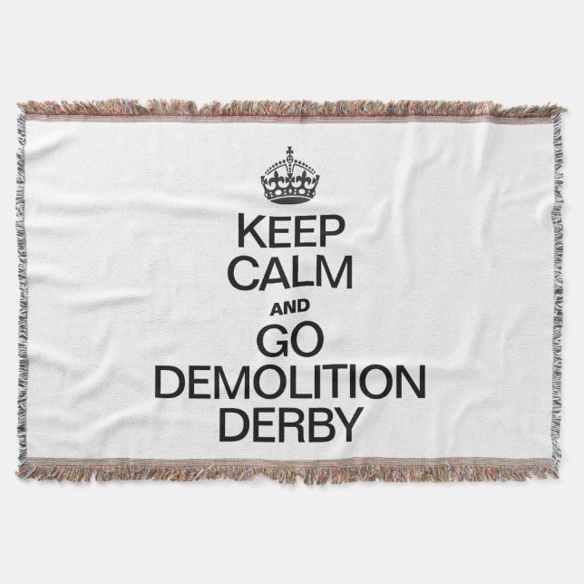 BEHALT CALM UND GO DEMOLIERUNG DERBY DECKE (Vorderseite)
