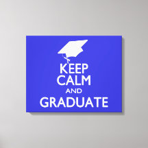 Behalt Calm und Graduate