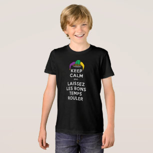 BEHALT CALM und LAISSEZ LES BONS TEMPS ROULER Tri-Blend Shirt