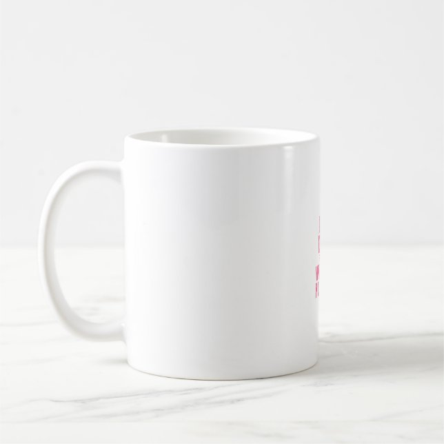 BEHALT CALM und lass EMILY Handle It Funny Name Kaffeetasse (Links)