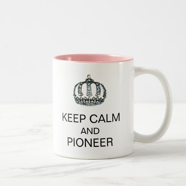BEHALT CALM UND PIONEER TASSE MIT TONKAFFEE (Rechts)