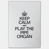 BEHALT CALM UND SPIELE DEN PIPE-ORGAN