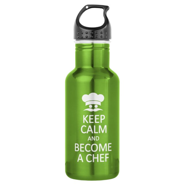 Behalt Calm & Werde Koch Trinkflasche (Vorderseite)