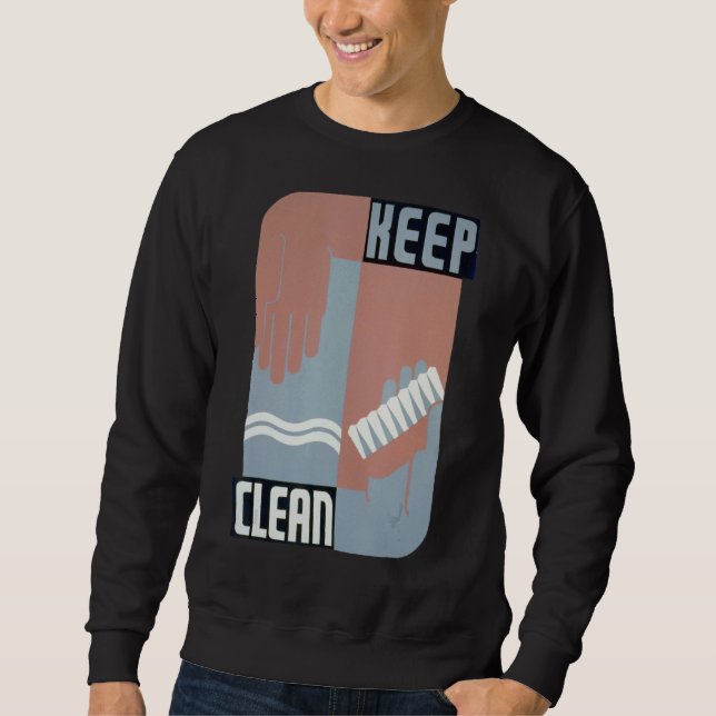 Behalt Clean Sweatshirt (Vorderseite)