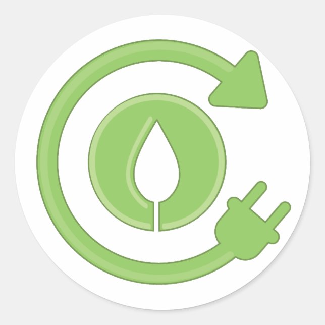 Behalt Colorado Green Round Autoaufkleber Runder Aufkleber (Vorderseite)