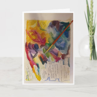 Behalt Coloring World Card Karte
