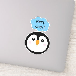 Behalt cool! aufkleber