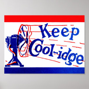 Behalt Coolidge (Calvin Coolidge) Poster
