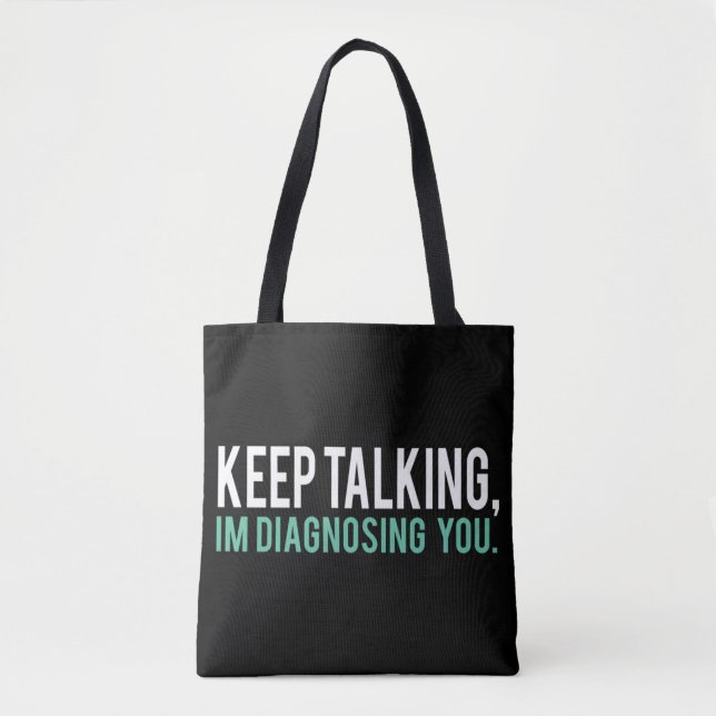 Behalt, dass ich eine Kopie diagnostiziere Tasche (Vorderseite)