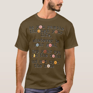 Behalt dein Auge auf dem Donut T-Shirt