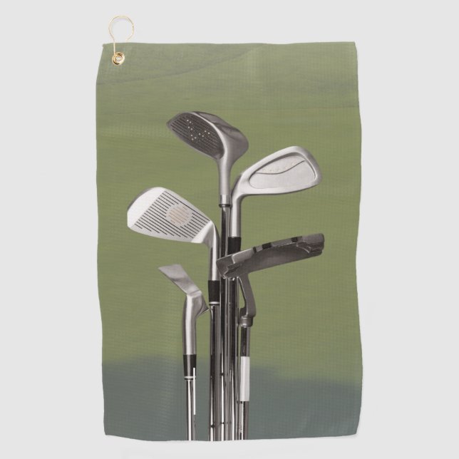 Behalt dein Coole mit Personalisiert Golfhandtuch (Vorderseite)