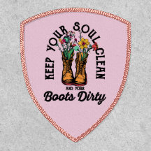 Behalt dein Soul sauber und deine Stiefel schmutzi
