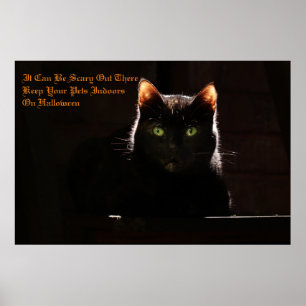 Behalt deine Haustiere im Inneren Poster