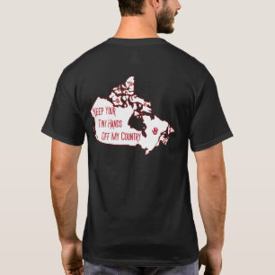 Behalt deine kleinen Hände aus meinem Land T-Shirt