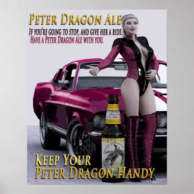 Behalt deinen Drachen handlich Poster (Vorne)