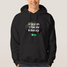 Behalt deinen Geist auf - Männerklassiker Hoodie