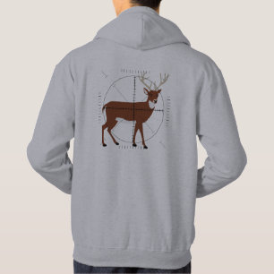 Behalt der ruhigen Jagd auf Hirsch-Venison-Schieße Hoodie